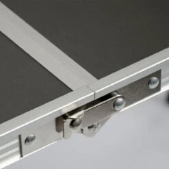 Aluminium Kampeertafel 120x60cm - Campingtafel Inklapbaar - 3-voudig Verstelbare Vouwtafel Antraciet -Buitenkampeer Winkel 1200x1200 118