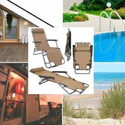 Ligstoel Opvouwbaar 155x60cm - Lichte Ligbed Relaxstoel Tuinstoel Campingstoel Strandstoel -Buitenkampeer Winkel 1200x1200 167