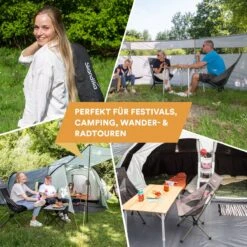 Skandika Campingstoel Compact – Campingstoelen - Campingstoel Tot 150 Kg Belastbaar - Kampeerstoel, Visstoel, Kleine Pakmaat, Opvouwbaar, Stabiel, Licht, Comfortabel Gepolsterd – Draagtas Meegeleverd - Vouwstoel – Zwart -Buitenkampeer Winkel 1200x1200 172