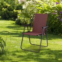 Relaxdays Campingstoel Inklapbaar Set Van 2 - Klapstoel 100 Kg - Visstoel Met Armleuningen - Grijs -Buitenkampeer Winkel 1200x1200 2