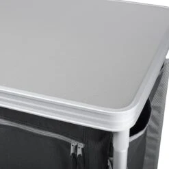 Campart Campingkeuken KI-0734 - Campingkast Groot - 4 Verstelbare Poten - Opvouwbaar En Lichtgewicht - Inclusief Opbergtas - Grijs -Buitenkampeer Winkel 1200x1200 219