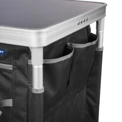 Campart Campingkeuken KI-0734 - Campingkast Groot - 4 Verstelbare Poten - Opvouwbaar En Lichtgewicht - Inclusief Opbergtas - Grijs -Buitenkampeer Winkel 1200x1200 220