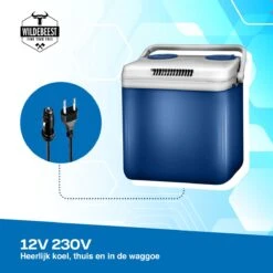 Koelbox Met ECO Modus Voor Auto & Camping Warm En Koud 32L - Frigobox Elektrisch 32 Liter Met 12v 230 Volt - Verkoelt En Verwamt - MiniBar - Mini Koelkast -Buitenkampeer Winkel 1200x1200 232