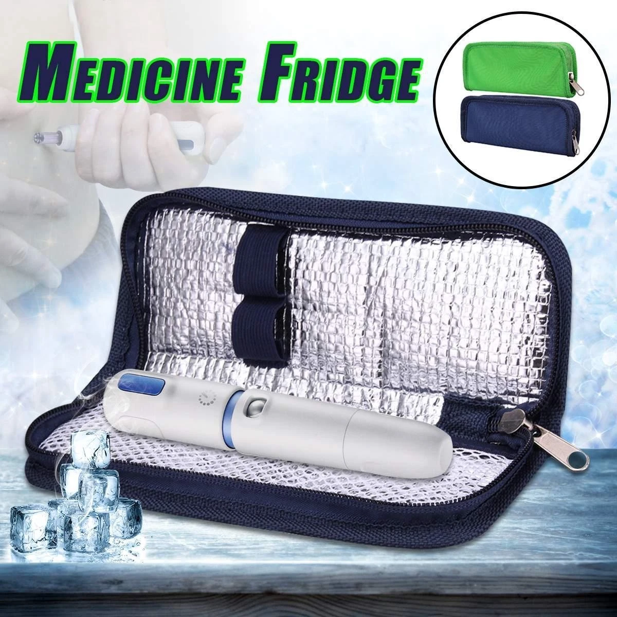 Merkloos Diabetes Koeltas - Blauw - Koeltas- Diabetes Etui - Insuline Spuiten - Reis Etui - Insuline Koeltas 6 Merkloos Diabetes Koeltas - Blauw - Koeltas- Diabetes Etui - Insuline Spuiten - Reis Etui - Insuline Koeltas - Afbeelding 4