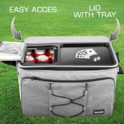 Bomoe Opvouwbare Koeltas IceBreezer KT43 - Koelbox Voor Onderweg - 43x32x28 Cm - 45 Liter - Picknicktas Perfect Voor Barbecues Of Festivals -Buitenkampeer Winkel 1200x1200 250