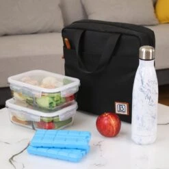 Brisby 4 Laags Geïsoleerde Koeltas - Lunchtas 7 Liter - Zwart -Buitenkampeer Winkel 1200x1200 305