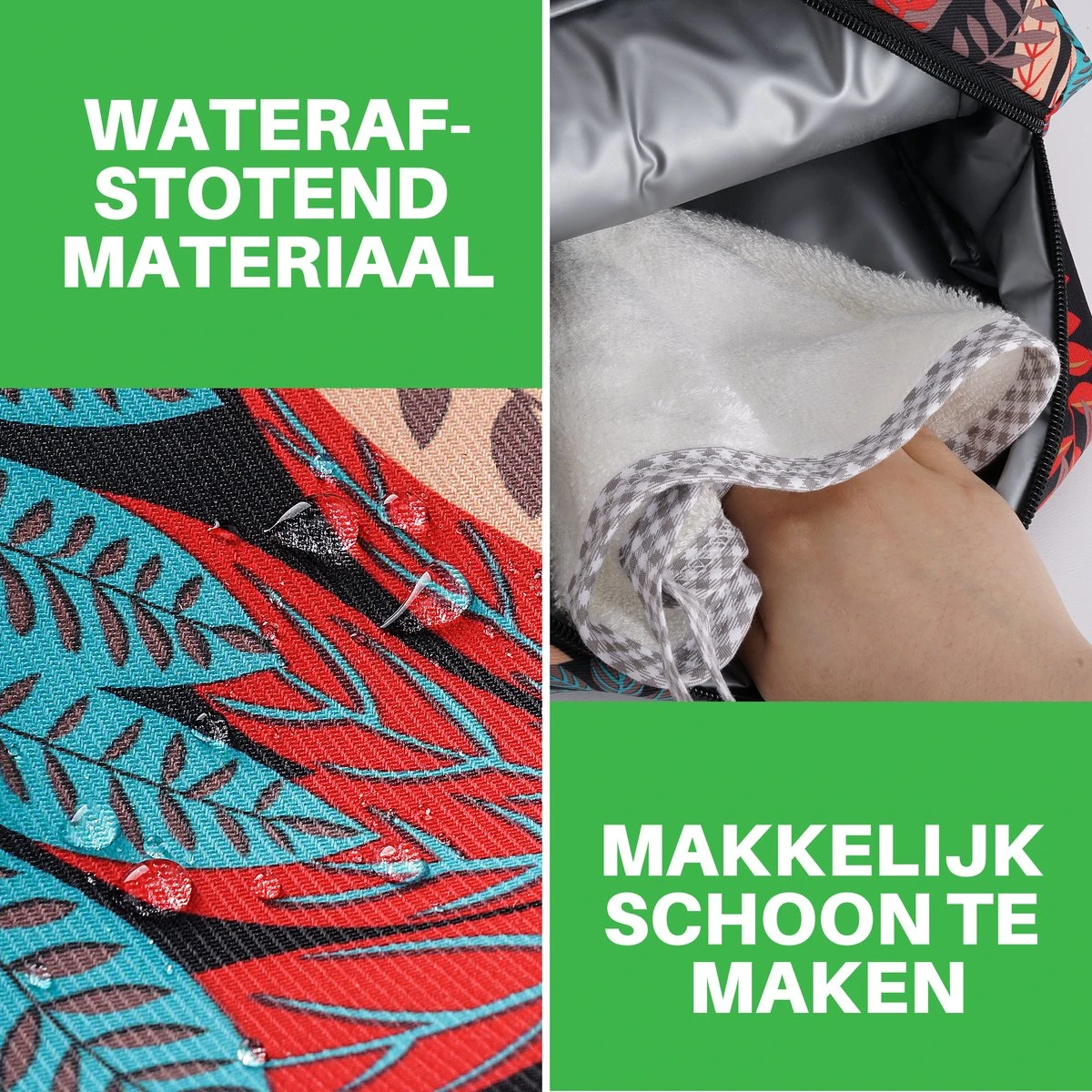 Brisby 4 Laags Geïsoleerde Koeltas - Lunchtas 7 Liter - Jungle 8 Brisby 4 Laags Geïsoleerde Koeltas - Lunchtas 7 Liter - Jungle - Afbeelding 6