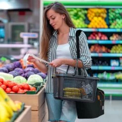 Brisby 4 Laags Geïsoleerde Koeltas - Boodschappentas 21 Liter - Zwart -Buitenkampeer Winkel 1200x1200 316