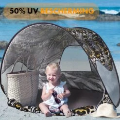 Deryan Luxe Pop Up Strandtent - Anti-UV 50+ - Zoo 12 Deryan Luxe Pop Up Strandtent - Anti-UV 50+ - Zoo -Buitenkampeer Winkel 1200x1200 450