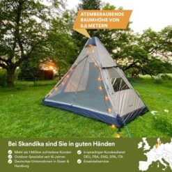 Skandika Tipi Kotona Air Opblaasbare Tent – Opblaasbare Tenten - 4 Persoons Tipi Tent – Tenten - Campingtent – Ingenaaide Tentvloer – Muggengaas – 260 Cm Stahoogte – 490 X 370 X 260 (L X B X H) – Outdoor, Camping, Tuin – Luchttent - Kamperen - Beige 17 Skandika Tipi Kotona Air Opblaasbare Tent – Opblaasbare Tenten - 4 Persoons Tipi Tent – Tenten - Campingtent – Ingenaaide Tentvloer – Muggengaas – 260 Cm Stahoogte – 490 X 370 X 260 (L X B X H) – Outdoor, Camping, Tuin – Luchttent - Kamperen - Beige -Buitenkampeer Winkel 1200x1200 460