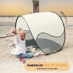 Deryan Luxe Pop Up Strandtent - Anti-UV 50+ - Cream 15 Deryan Luxe Pop Up Strandtent - Anti-UV 50+ - Cream -Buitenkampeer Winkel 1200x1200 463