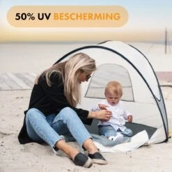 Deryan Luxe Pop Up Strandtent - Anti-UV 50+ - Cream 16 Deryan Luxe Pop Up Strandtent - Anti-UV 50+ - Cream -Buitenkampeer Winkel 1200x1200 464
