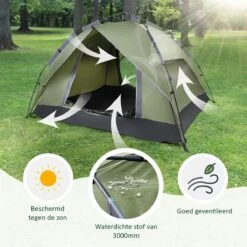 Sens Design Pop Up Tent - Tent - 2-3 Personen 15 Sens Design Pop Up Tent - Tent - 2-3 Personen -Buitenkampeer Winkel 1200x1200 500