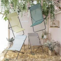 LAFUMA Maxi Transat - Strandstoel - Verstelbaar - Inklapbaar - Chlorophyle/Green -Buitenkampeer Winkel 1200x1200 56