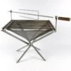 Firekorf + Grill + Spit : Opvouwbare Vuurkorf / Vuurschaal Met Rooster En Spit - Draagbare BBQ - Opbergtas - Kampeer Grill - Kookset -Buitenkampeer Winkel 1200x1200 563