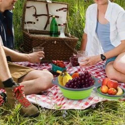 Buxibo - 3-Delige Keuken Vergiet Set Inklapbaar Groen/Grijs 24 Buxibo - 3-Delige Keuken Vergiet Set Inklapbaar Groen/Grijs -Buitenkampeer Winkel 1200x1200 574