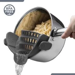 SensaHome- Siliconen Vergiet - Keuken Afgietdeksel - Afgiethulp - Siliconen - BPA Vrij - Grijs 30 SensaHome- Siliconen Vergiet - Keuken Afgietdeksel - Afgiethulp - Siliconen - BPA Vrij - Grijs -Buitenkampeer Winkel 1200x1200 603