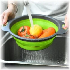 Merkloos Inklapbare Vergiet - Opvouwbaar - Groot - Blauw - Siliconen 13 Merkloos Inklapbare Vergiet - Opvouwbaar - Groot - Blauw - Siliconen -Buitenkampeer Winkel 1200x1200 610