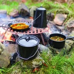 ESSCHERT DESIGN Pannenset Kampvuur - 4 Delig - Outdoor - Metaal 27 ESSCHERT DESIGN Pannenset Kampvuur - 4 Delig - Outdoor - Metaal -Buitenkampeer Winkel 1200x1200 617