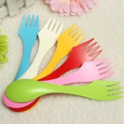 Merkloos Spork – Set Van 6 Stuks - Spork Campingbestek – Spork 3 In 1 -Buitenkampeer Winkel 1200x1200 641