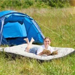 Orange85 Luchtbed - Tweepersoons - Met Reparatieset - Zwart - Grijs -Buitenkampeer Winkel 1200x1200 679