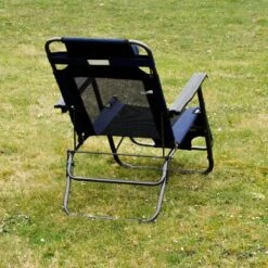 Ligstoel 155x60cm - Opvouwbaar Campingstoel Ligbed Strandstoel Tuinstoel Vouwligstoel Blauw -Buitenkampeer Winkel 1200x1200 71