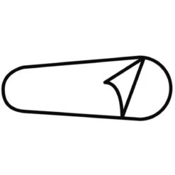 Travelsafe Cotton Inlet Mummy Slaapzak - Wit -Buitenkampeer Winkel 1200x1200 765