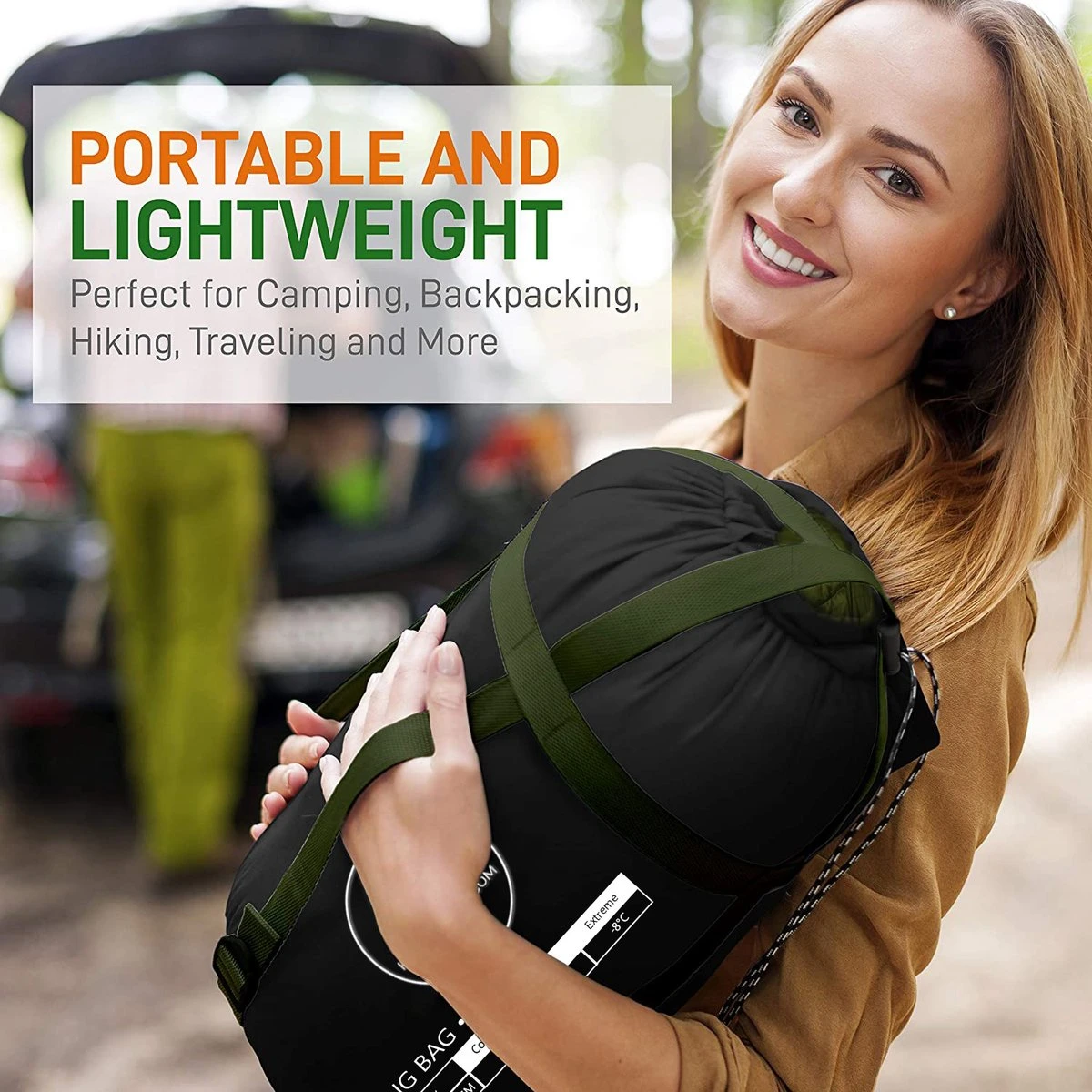 HikeMeister® Outdoor Survival Fishing Mummy Slaapzak 230 X 80 Cm -8°C 5 HikeMeister® Outdoor Survival Fishing Mummy Slaapzak 230 X 80 Cm -8°C - Afbeelding 3