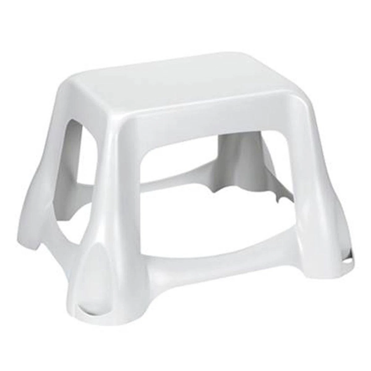 Curver Opstapje De Luxe Krukje - Wit 5 Curver Opstapje De Luxe Krukje - Wit - Afbeelding 3