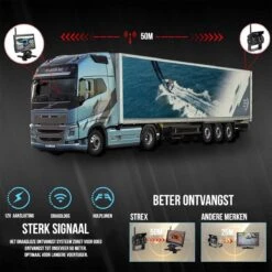 Strex Achteruitrijcamera Set Draadloos - 7" Scherm - 18LED Nachtzicht 15m - IP67 Waterdicht - Achteruitrij Camera - Geschikt Voor Auto/ Camper / Caravan / Vrachtwagen / Landbouw / Boot / Tractor -Buitenkampeer Winkel 1200x1200 932