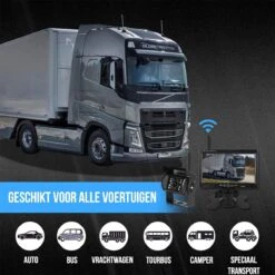 Strex Achteruitrijcamera Set Draadloos - 7" Scherm - 18LED Nachtzicht 15m - IP67 Waterdicht - Achteruitrij Camera - Geschikt Voor Auto/ Camper / Caravan / Vrachtwagen / Landbouw / Boot / Tractor -Buitenkampeer Winkel 1200x1200 935