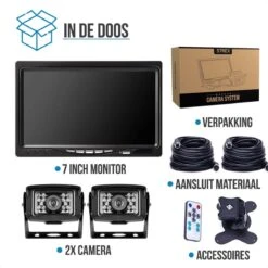 Strex Achteruitrijcamera Set Bedraad Met 2 Camera's (tegelijk Bekijken) - 7" Scherm - 18LED Nachtzicht 15m - IP67 Waterdicht - Achteruitrij Camera 21 Strex Achteruitrijcamera Set Bedraad Met 2 Camera's (tegelijk Bekijken) - 7" Scherm - 18LED Nachtzicht 15m - IP67 Waterdicht - Achteruitrij Camera -Buitenkampeer Winkel 1200x1200 944