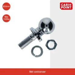 Carpoint Schroefkogel Met Contramoer ø50mm | Trekgewicht Tot 1500 Kg -Buitenkampeer Winkel 1200x1200 987