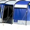 Skandika Montana 8 Sleeper Tent – Tunneltent – 8 Persoons Familietent - Campingtent – Sleeper Technology (2 Tot 4 Extra Donkere Slaapcabines) – Ingenaaide Tentvloer - Muggengaas – 700 X 310 X 200 Cm (LxBxH) – 5000mm Waterkolom – Kamperen – Blauw/wit 2 Skandika Montana 8 Sleeper Tent – Tunneltent – 8 Persoons Familietent - Campingtent – Sleeper Technology (2 Tot 4 Extra Donkere Slaapcabines) – Ingenaaide Tentvloer - Muggengaas – 700 X 310 X 200 Cm (LxBxH) – 5000mm Waterkolom – Kamperen – Blauw/wit -Buitenkampeer Winkel 1200x472 1