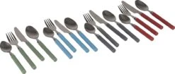 Bo-Camp Bestekset - 4-Delig - 1-Persoons - Groen -Buitenkampeer Winkel 1200x510