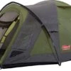 Coleman Darwin 3 Plus Koepeltent - 3-Persoons - Groen 1 Coleman Darwin 3 Plus Koepeltent - 3-Persoons - Groen -Buitenkampeer Winkel 1200x565