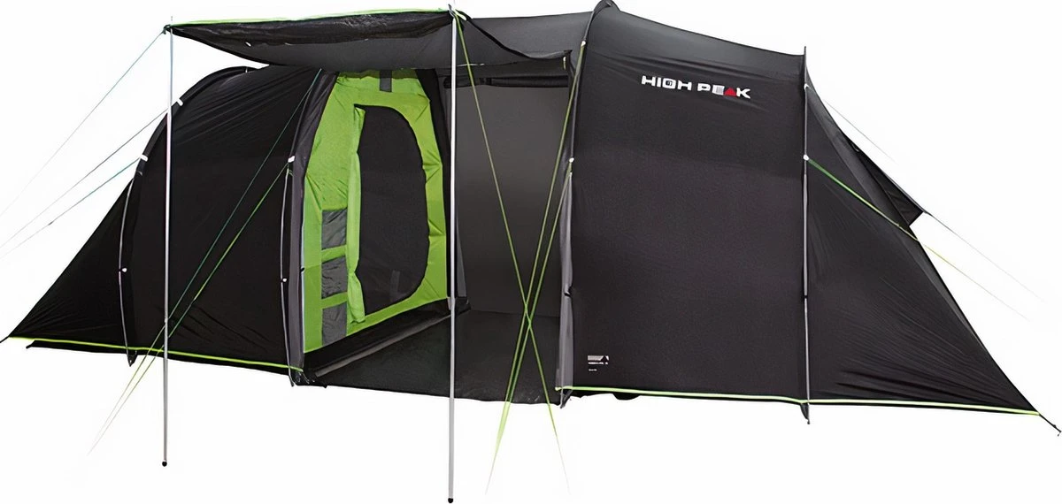 High Peak Tauris 4 Tunneltent - Donkergrijs - 4 Persoons 3 High Peak Tauris 4 Tunneltent - Donkergrijs - 4 Persoons