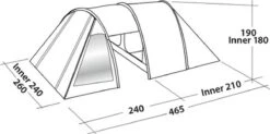 Easy Camp Tunneltent 4-persoons Galaxy 400 Staalgrijs En Blauw 7 Easy Camp Tunneltent 4-persoons Galaxy 400 Staalgrijs En Blauw -Buitenkampeer Winkel 1200x598 1