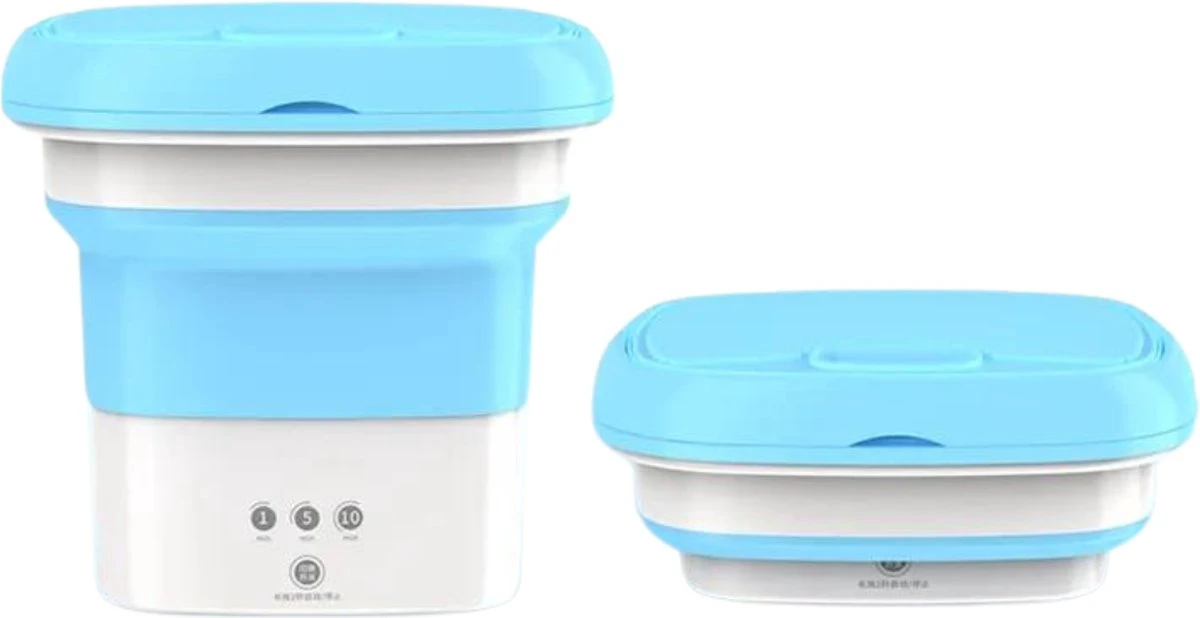 Mini Wasmachine - Camping Wasmachine - Opvouwbare Wasmachine - Handwasmachine - Fruitwasser - Kampeer Wasmachine - Valentijn - Wasdroger 8 Mini Wasmachine - Camping Wasmachine - Opvouwbare Wasmachine - Handwasmachine - Fruitwasser - Kampeer Wasmachine - Valentijn - Wasdroger - Afbeelding 6