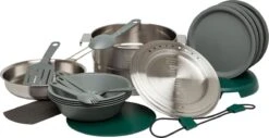 Stanley The Full Kitchen Base Camp Cook Set 3,5L - Campingkookset - Stainless Steel -Buitenkampeer Winkel 1200x619 3