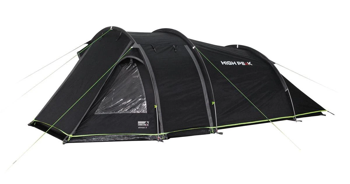 High Peak Atmos 3 Tunneltent - Donkergrijs - 3 Persoons 5 High Peak Atmos 3 Tunneltent - Donkergrijs - 3 Persoons - Afbeelding 3