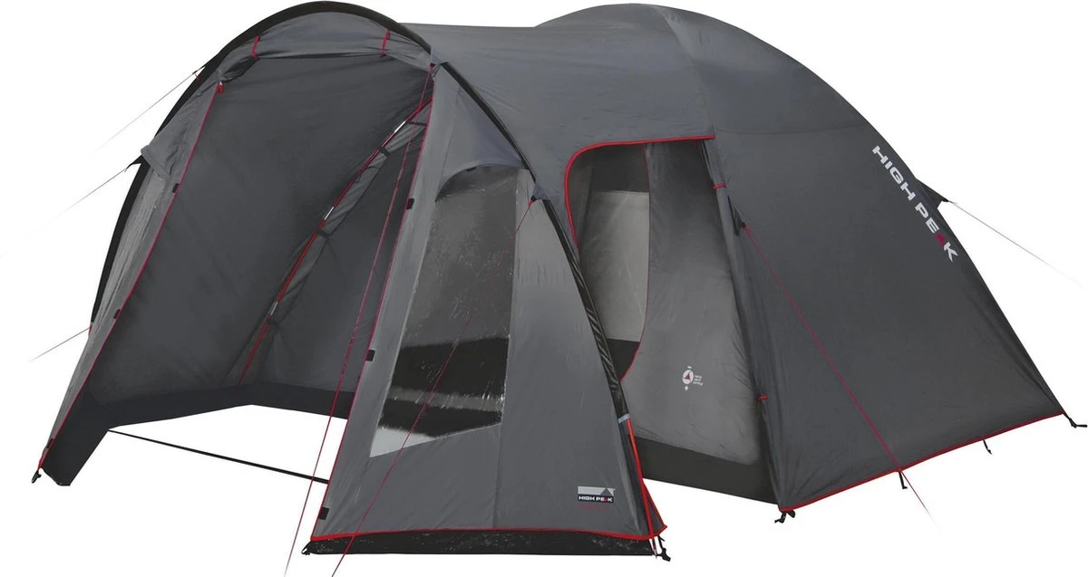 High Peak Tessin 4 Koepeltent - 4-Persoons - Grijs 3 High Peak Tessin 4 Koepeltent - 4-Persoons - Grijs