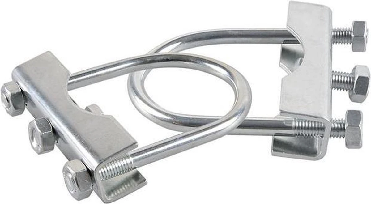 PROPLUS Pro Plus Klem Voor Neuswielen Of Steunpoten Ø 48 Mm - Met U-Beugel 60/70 Mm - 2 Stuks 7 PROPLUS Pro Plus Klem Voor Neuswielen Of Steunpoten Ø 48 Mm - Met U-Beugel 60/70 Mm - 2 Stuks - Afbeelding 5