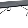 ERRO Vouwtafel - Wickerlook - 180x74cm - Zwart 1 ERRO Vouwtafel - Wickerlook - 180x74cm - Zwart -Buitenkampeer Winkel 1200x666