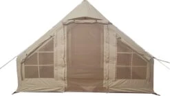 Opblaasbare Vier Persoons Tent Beige 300x200x210 Cm 24 Opblaasbare Vier Persoons Tent Beige 300x200x210 Cm -Buitenkampeer Winkel 1200x676 1