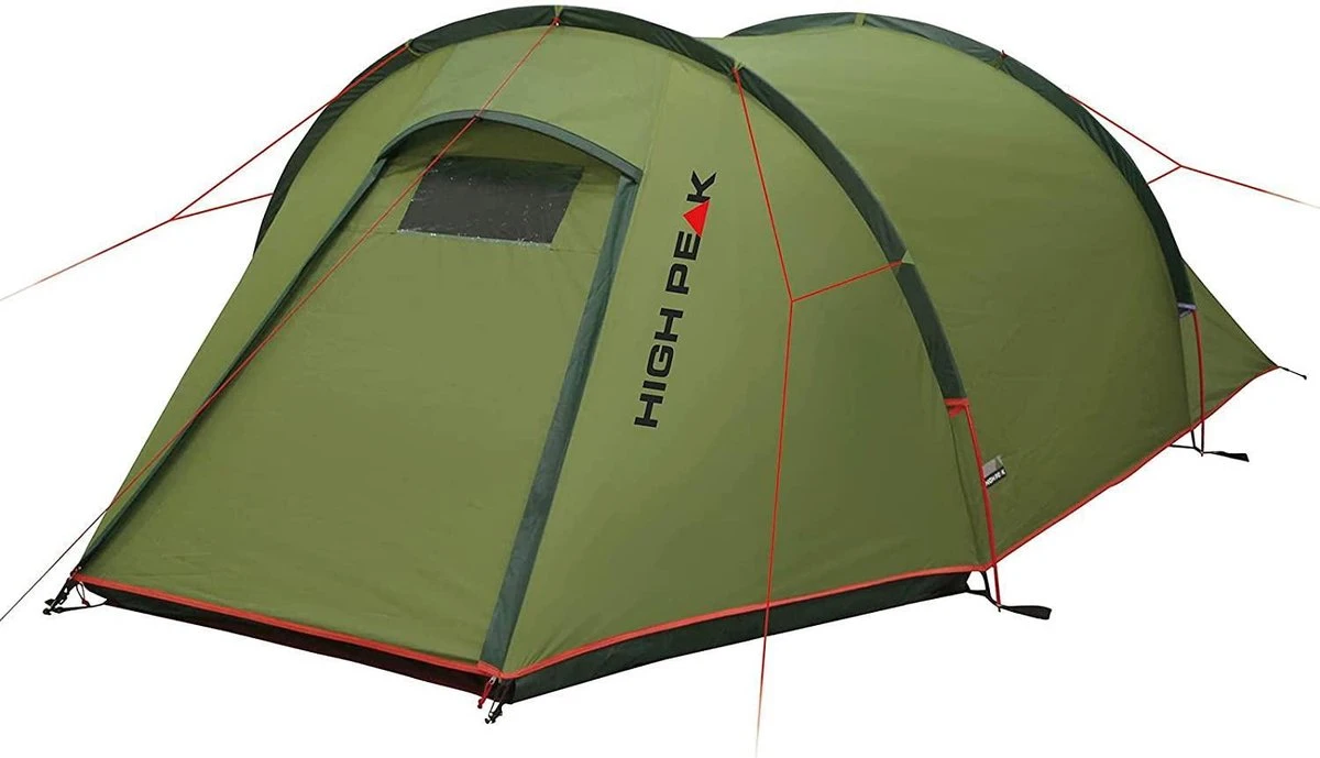 High Peak Lichtgewicht Tunneltent Kite 3 LW, Trekking Tent 3 Personen, 3,1 Kg, Aluminium Stokken, 3000 Mm Waterdicht, Extra Lang 230 Cm 4 High Peak Lichtgewicht Tunneltent Kite 3 LW, Trekking Tent 3 Personen, 3,1 Kg, Aluminium Stokken, 3000 Mm Waterdicht, Extra Lang 230 Cm - Afbeelding 2