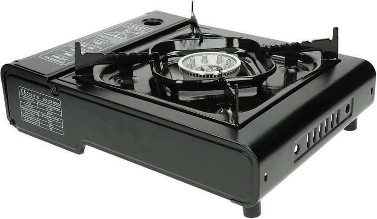 Camping Kooktoestel - Draagbaar Gasfornuis - Incl. Koffer 7 Camping Kooktoestel - Draagbaar Gasfornuis - Incl. Koffer - Afbeelding 5