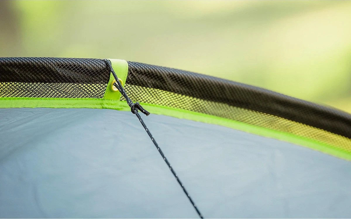 Coleman Vail 6L Tunneltent - Familie Tent - 6-Persoons - Grijs/Groen 6 Coleman Vail 6L Tunneltent - Familie Tent - 6-Persoons - Grijs/Groen - Afbeelding 4