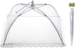 Merkloos Opvouwbaar Vliegennetje / Vliegenkapje 45 X 45 Cm - Hoogte 20 Cm 8 Merkloos Opvouwbaar Vliegennetje / Vliegenkapje 45 X 45 Cm - Hoogte 20 Cm -Buitenkampeer Winkel 1200x774