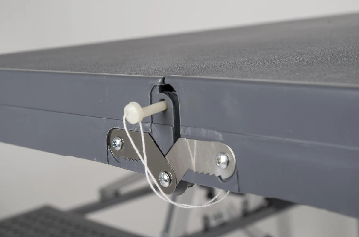 Bo-Camp Picknicktafel - Basic - Inklapbaar - Grijs 12 Bo-Camp Picknicktafel - Basic - Inklapbaar - Grijs - Afbeelding 10